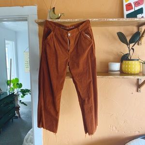 American eagle Wide leg crop cords